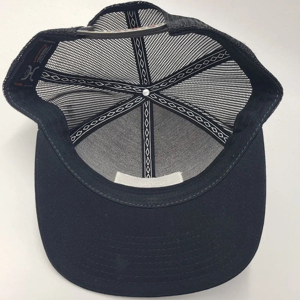 Hooey Hat Snapback Trucker‎ Mesh Black Blue Red Geometric Aztec Pattern Western - Picture 11 of 14